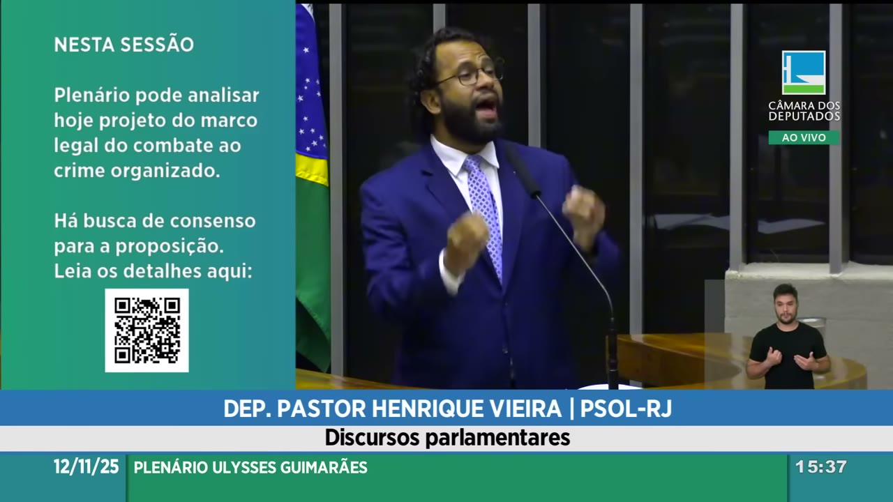 Vídeo do evento em 57:13