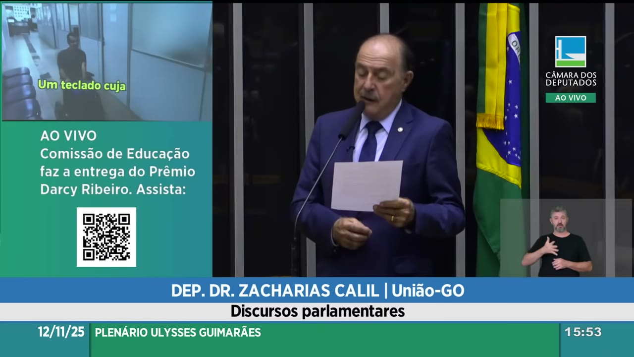 Vídeo do evento em 1:15:30