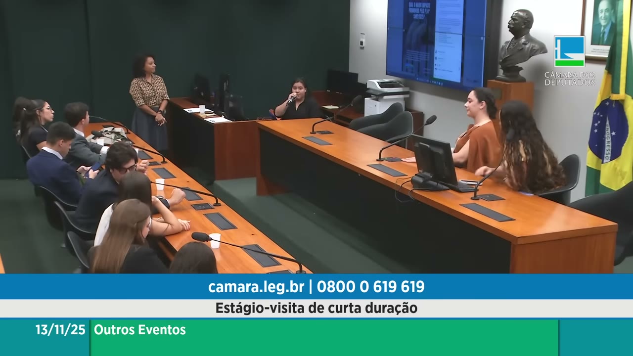 Vídeo do evento em 53:32