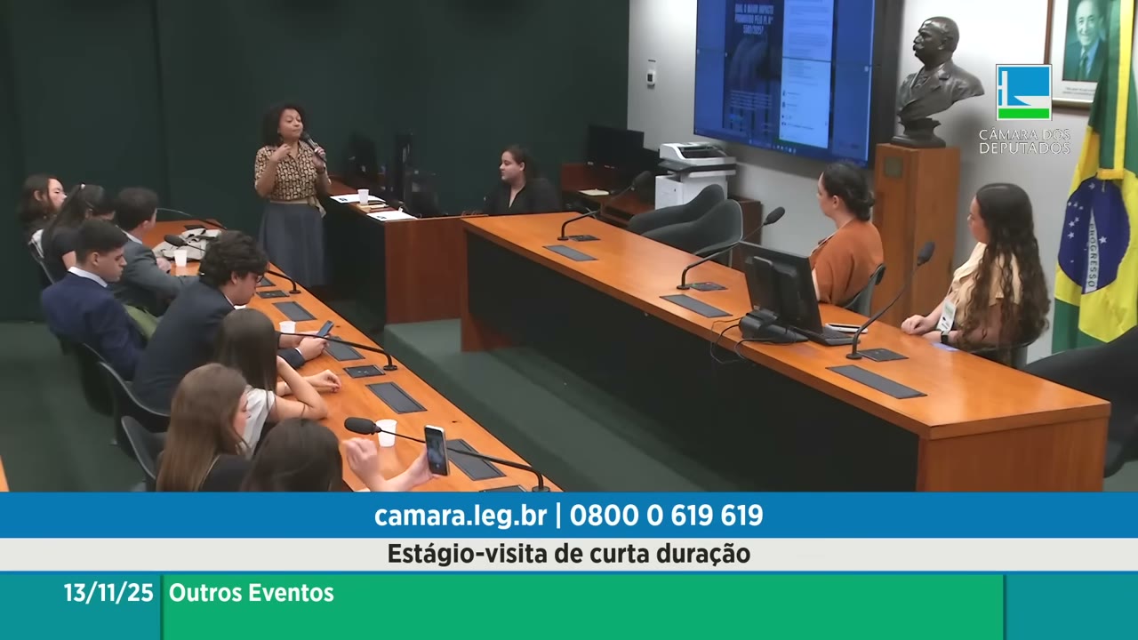 Vídeo do evento em 54:15