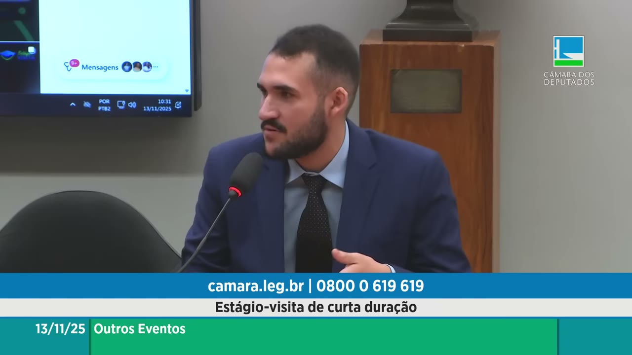 Vídeo do evento em 1:07:49