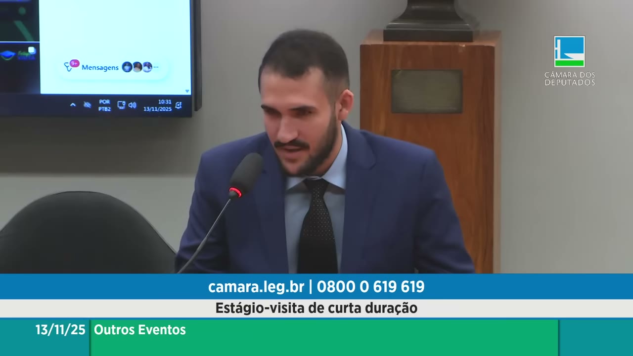 Vídeo do evento em 1:07:30