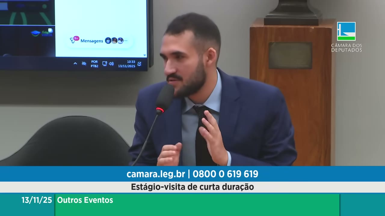 Vídeo do evento em 1:09:39