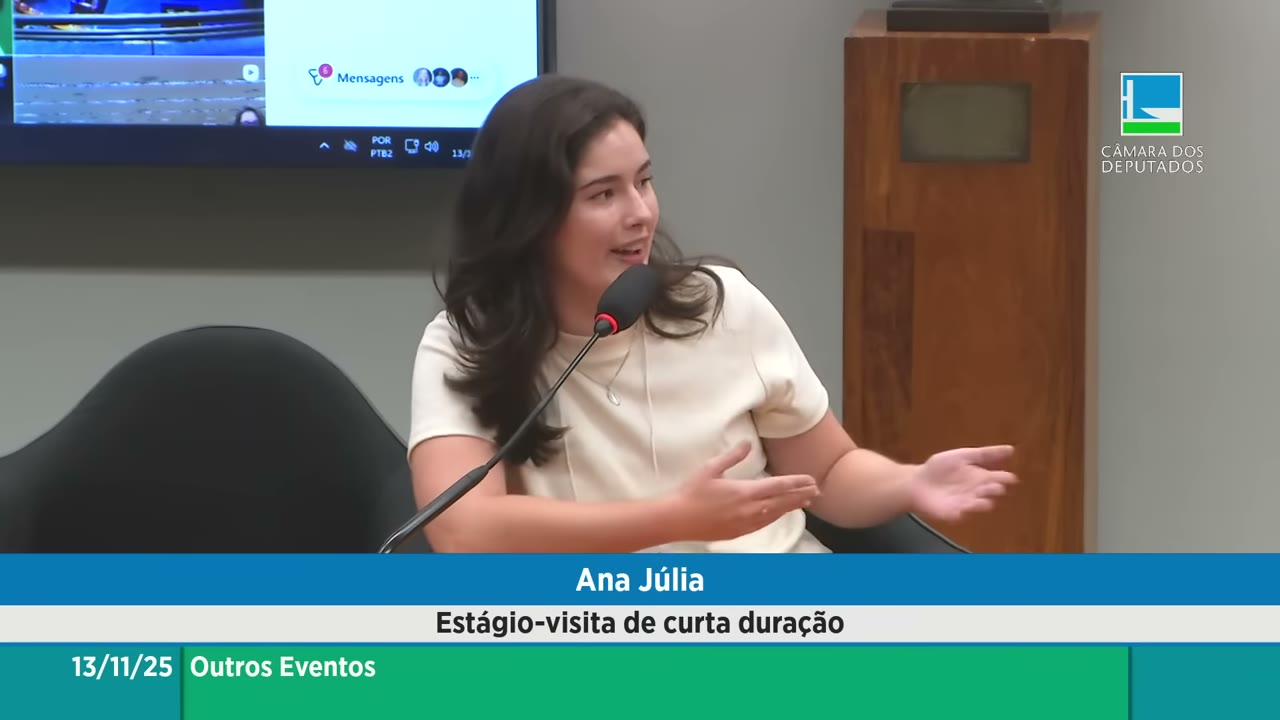 Vídeo do evento em 1:18:02