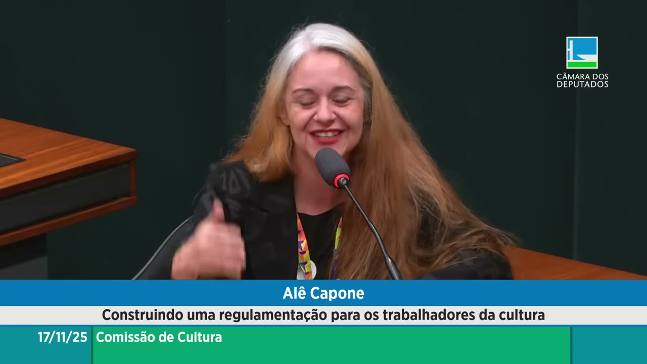 Vídeo do evento em 1:09:14