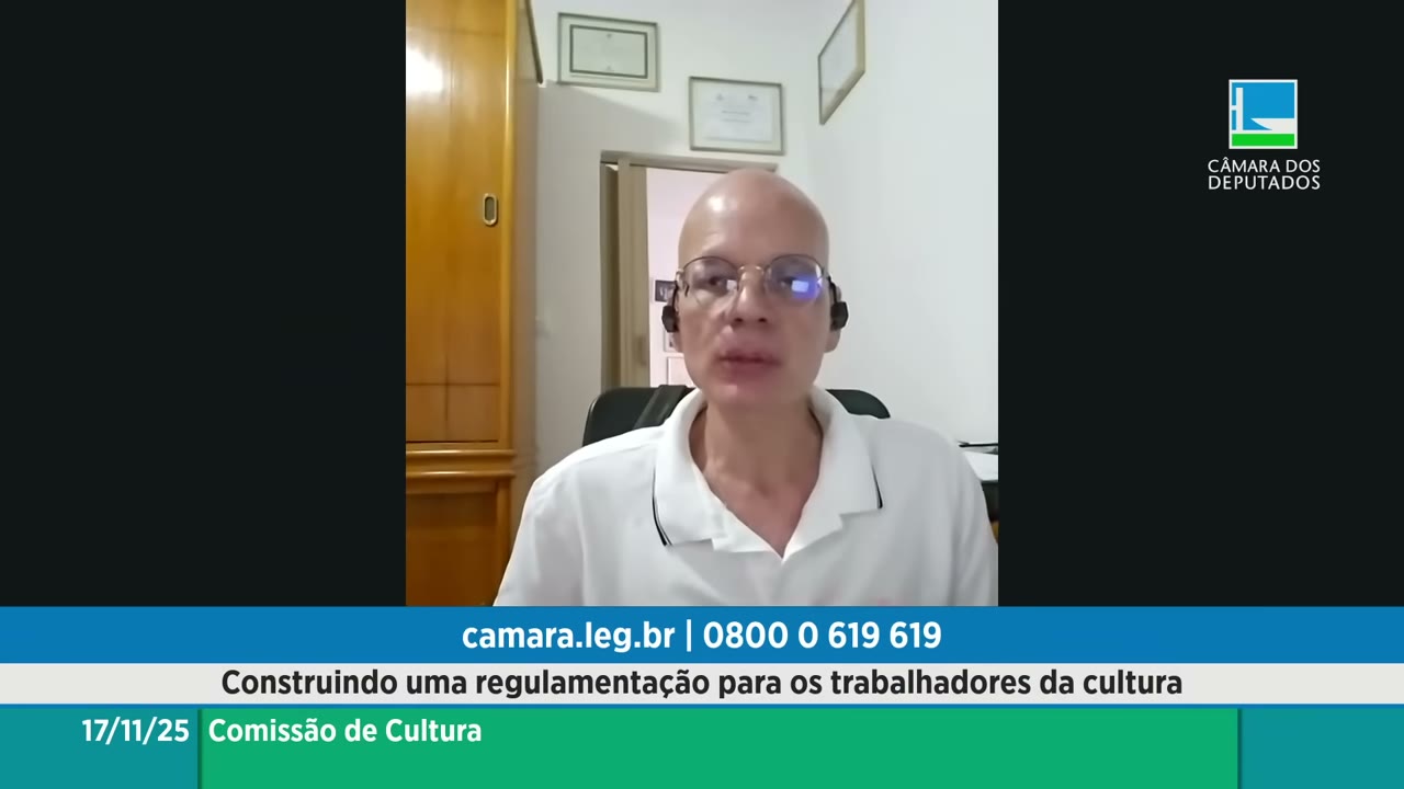 Vídeo do evento em 1:50:39