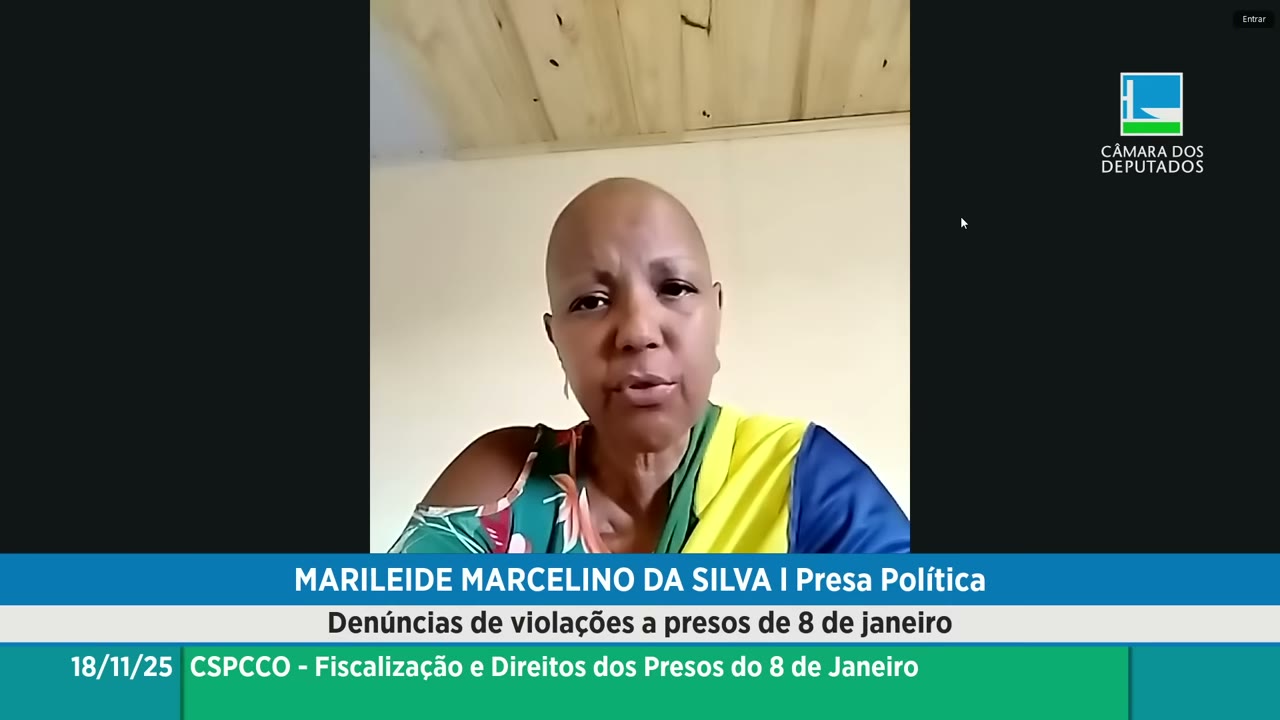Vídeo do evento em 1:17:49