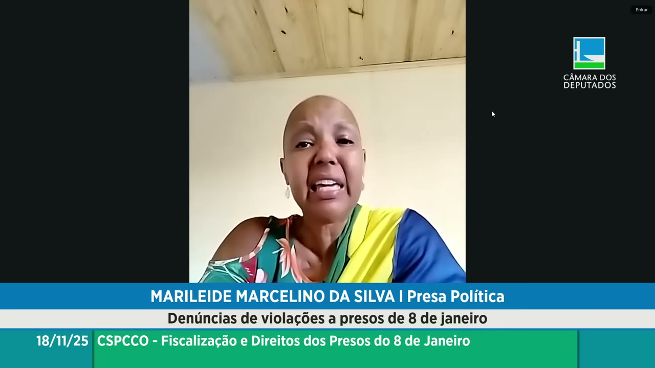Vídeo do evento em 1:21:59
