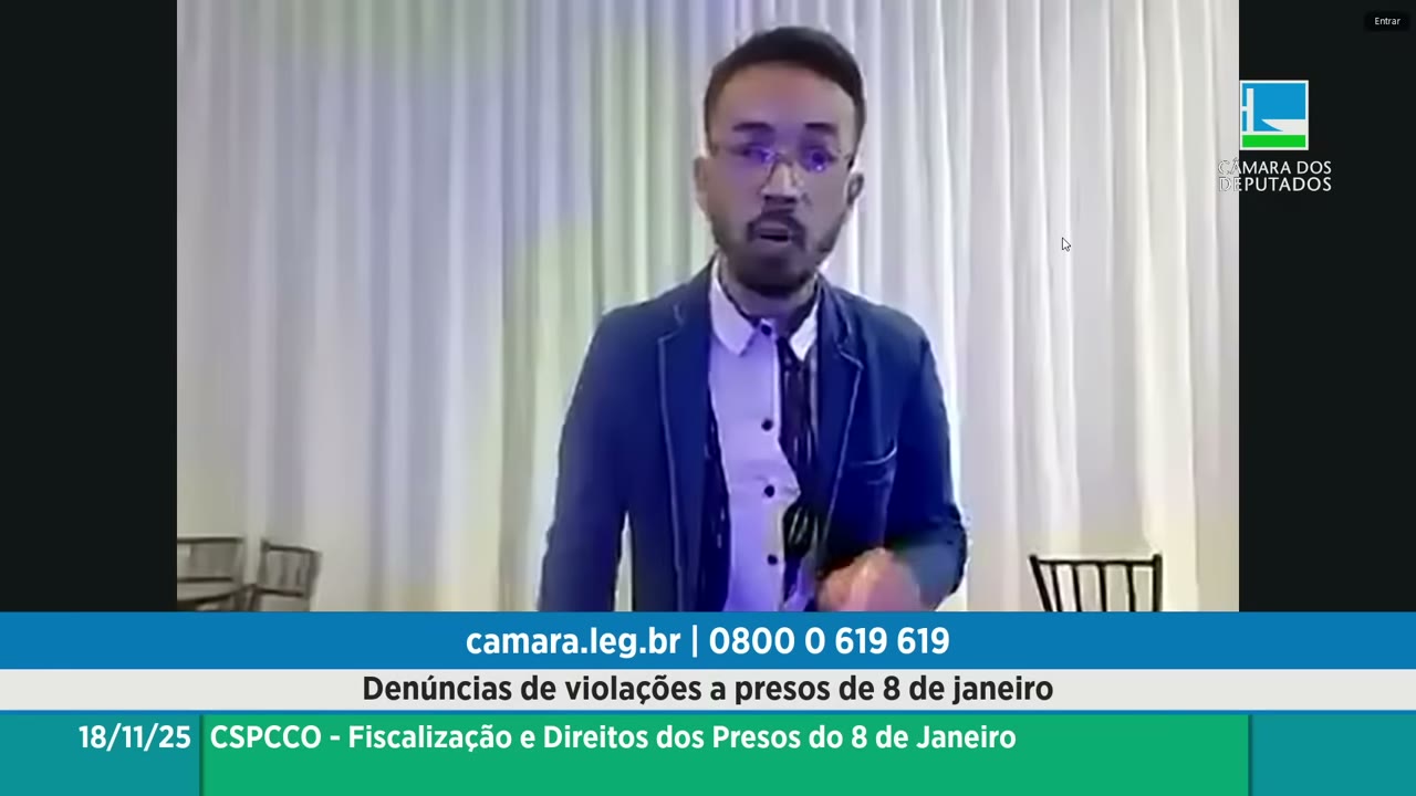 Vídeo do evento em 1:56:37