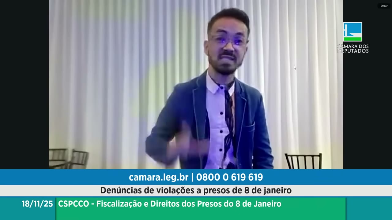 Vídeo do evento em 1:57:06