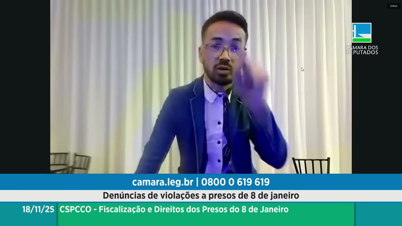 Vídeo do evento em 2:09:38