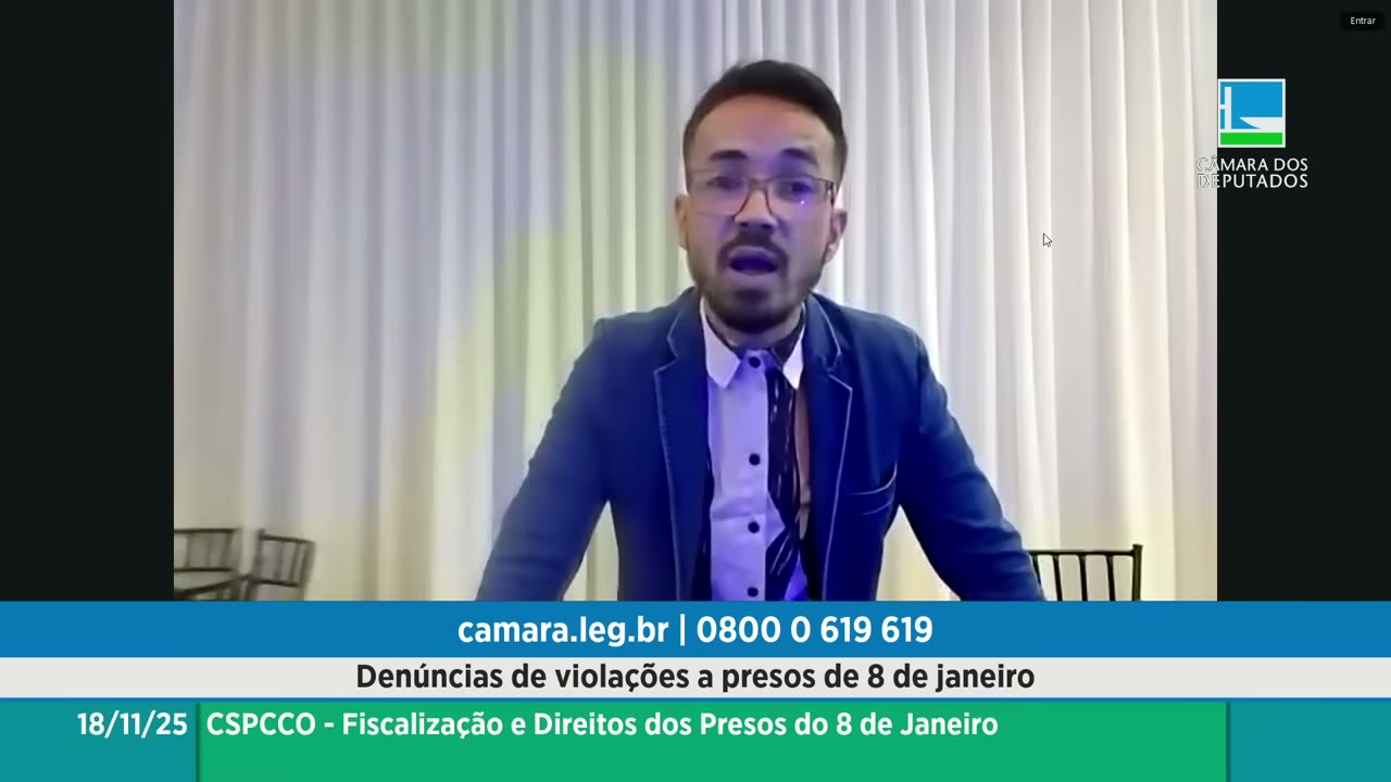 Vídeo do evento em 2:10:53