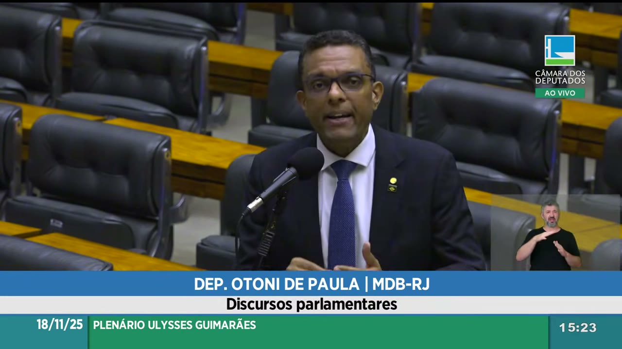 Vídeo do evento em 1:05:59
