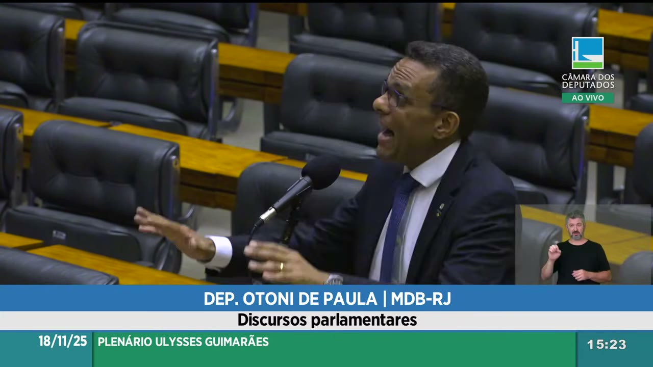 Vídeo do evento em 1:05:30