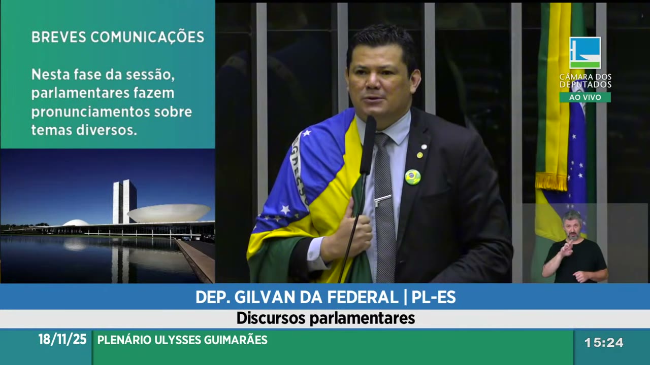 Vídeo do evento em 1:07:13