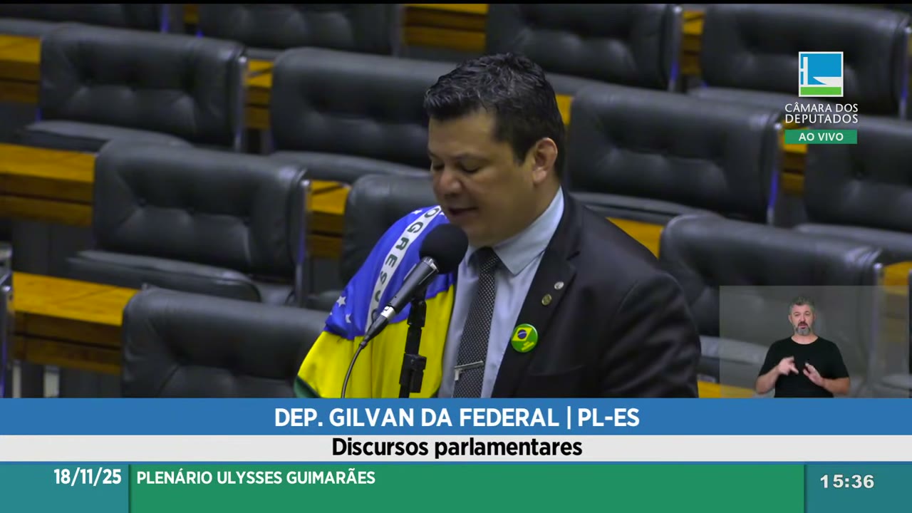 Vídeo do evento em 1:18:56