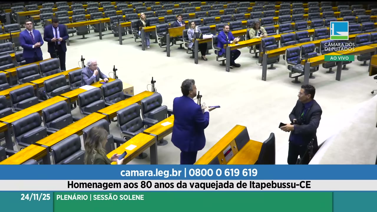 Vídeo do evento em 20:04