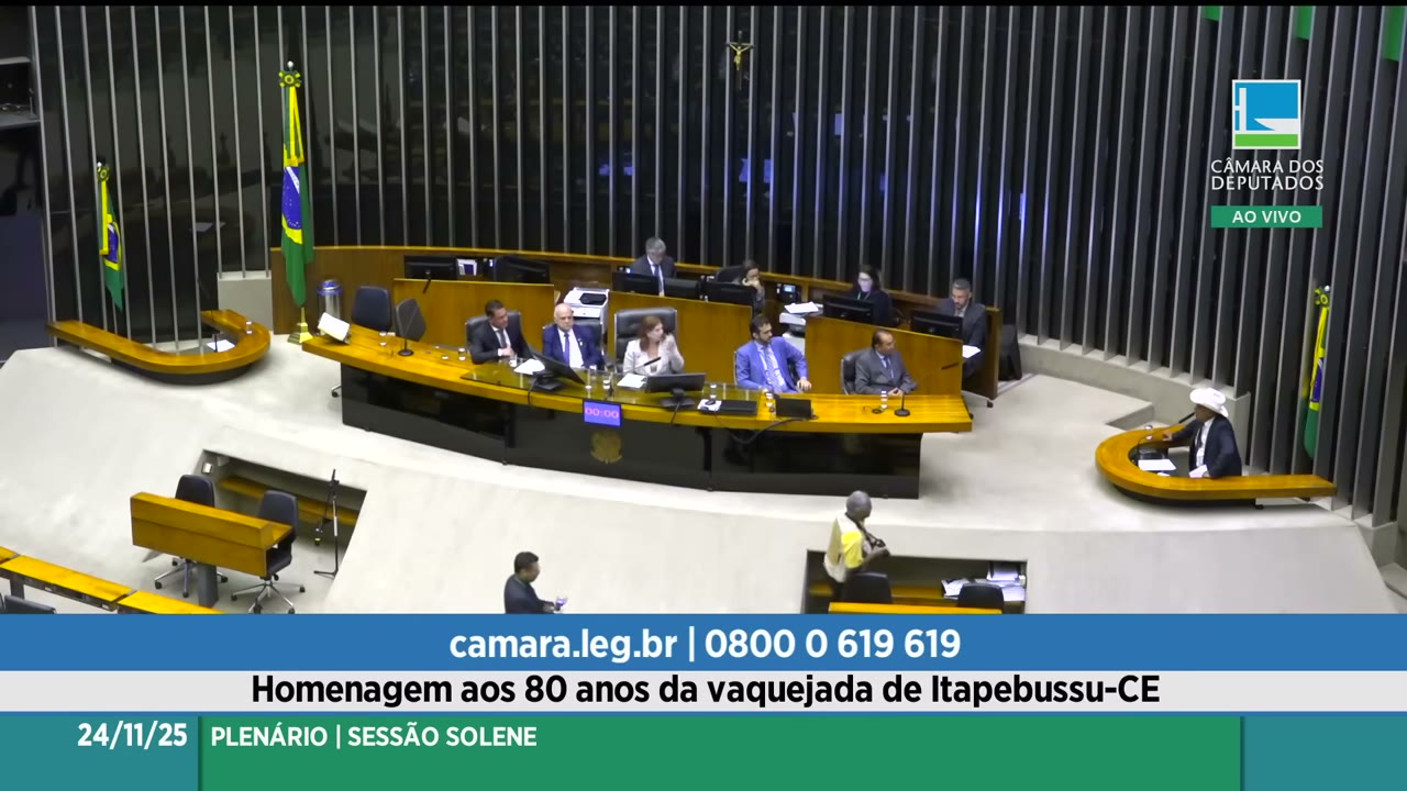 Vídeo do evento em 56:42