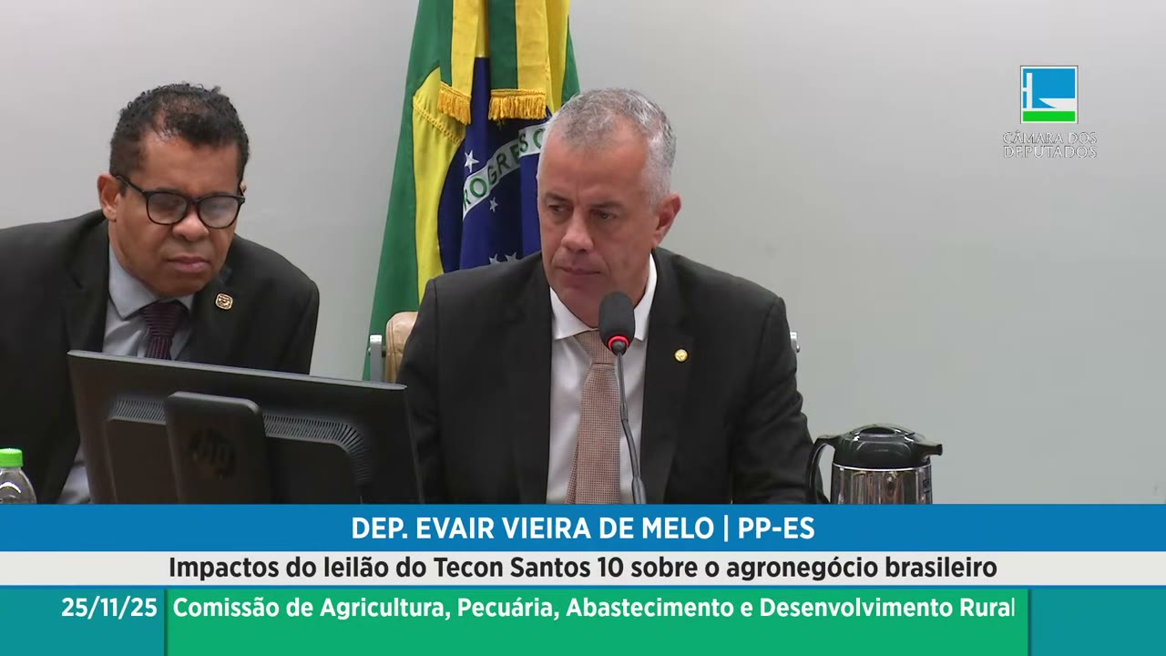 Vídeo do evento em 1:10:49