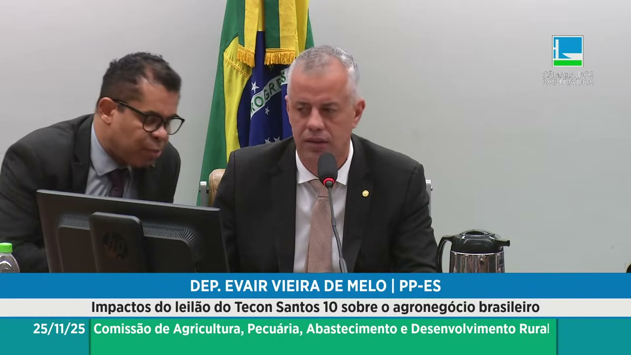 Vídeo do evento em 1:12:53