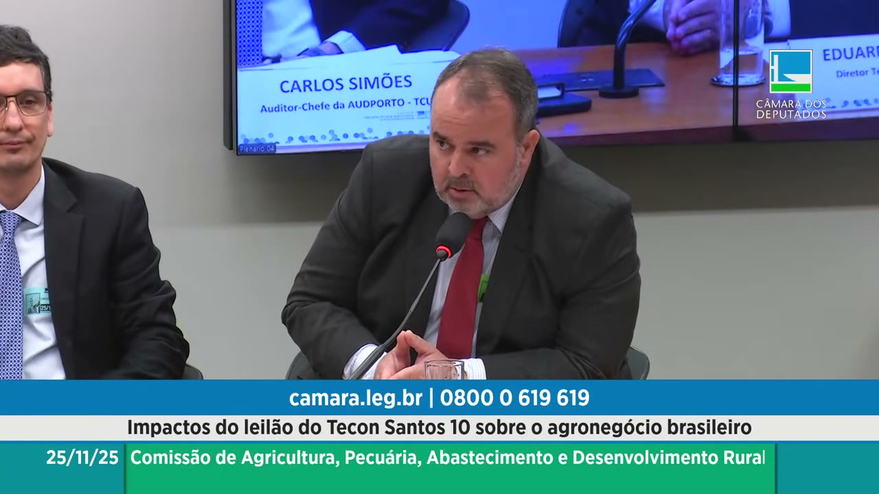 Vídeo do evento em 2:01:34