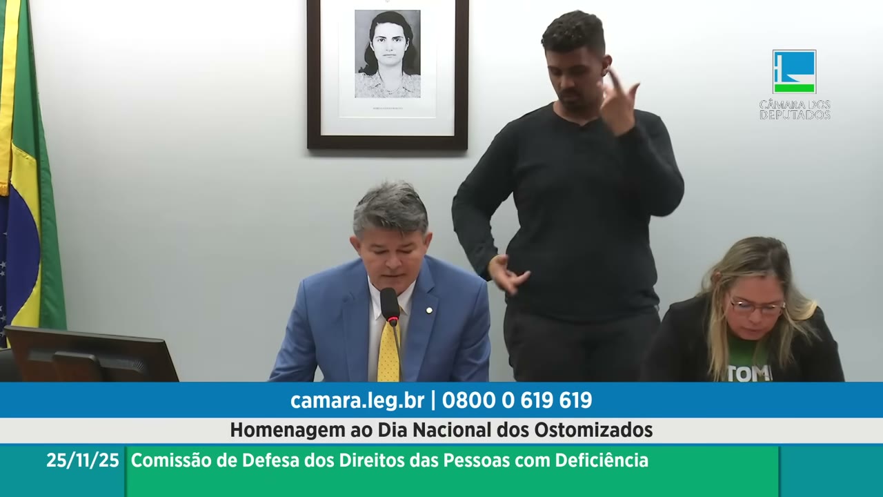 Vídeo do evento em 1:05:17