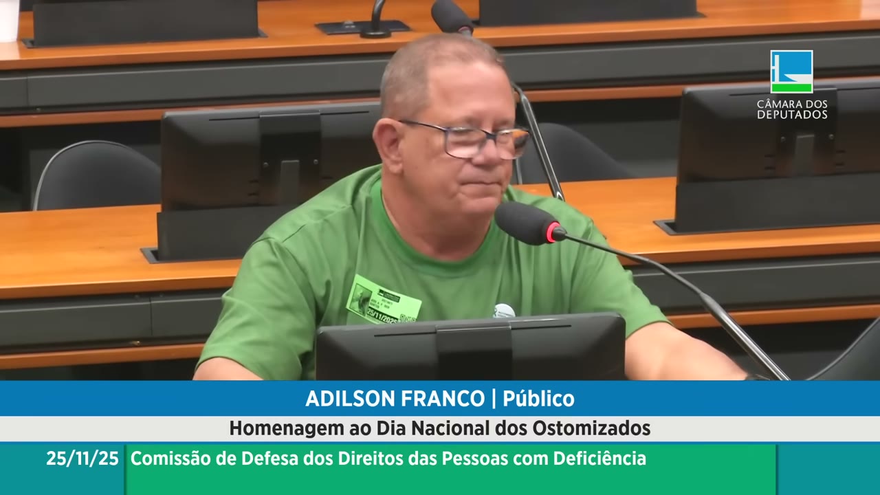 Vídeo do evento em 1:08:54
