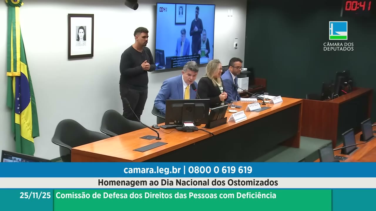 Vídeo do evento em 1:18:06