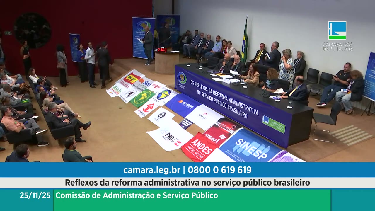 Vídeo do evento em 1:07:08