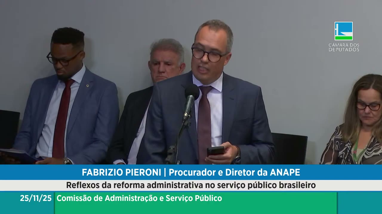Vídeo do evento em 1:39:35