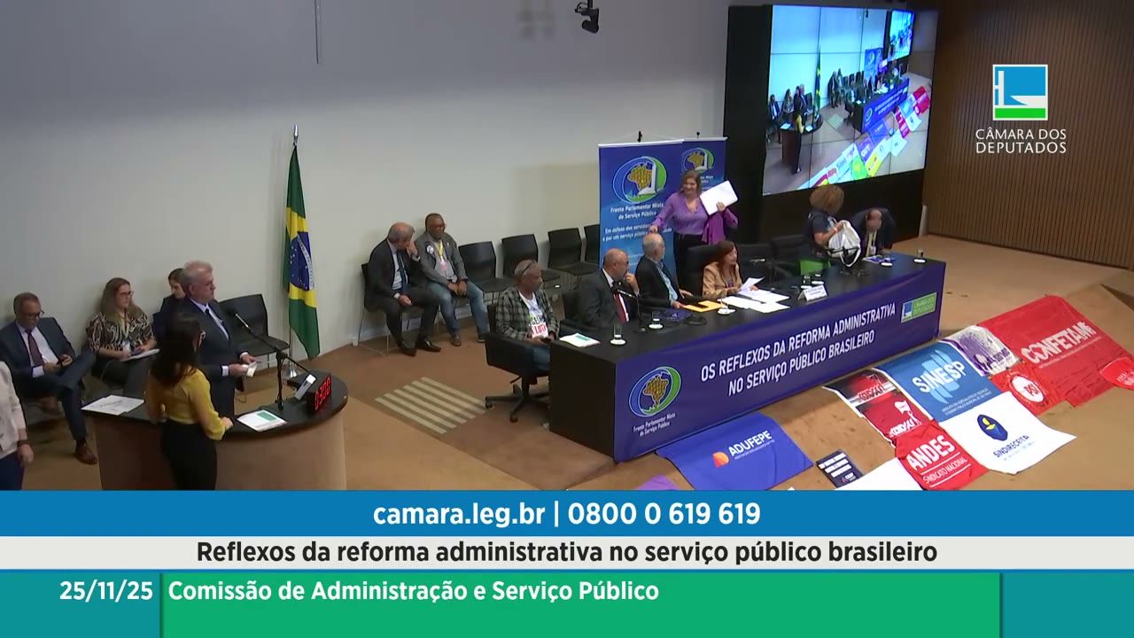 Vídeo do evento em 1:57:34