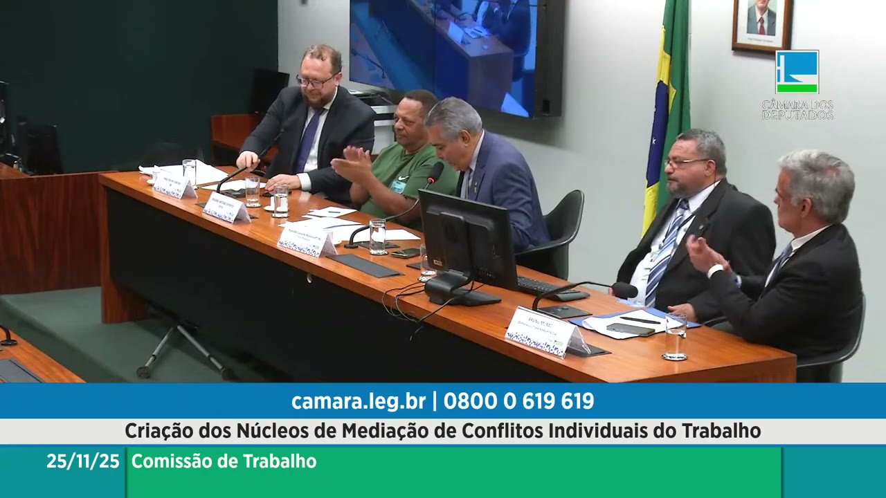 Vídeo do evento em 1:01:18