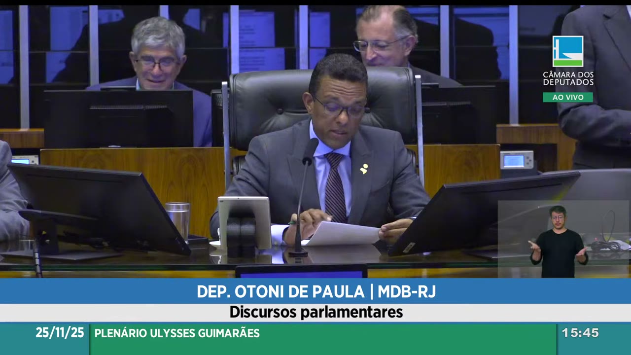 Vídeo do evento em 23:20
