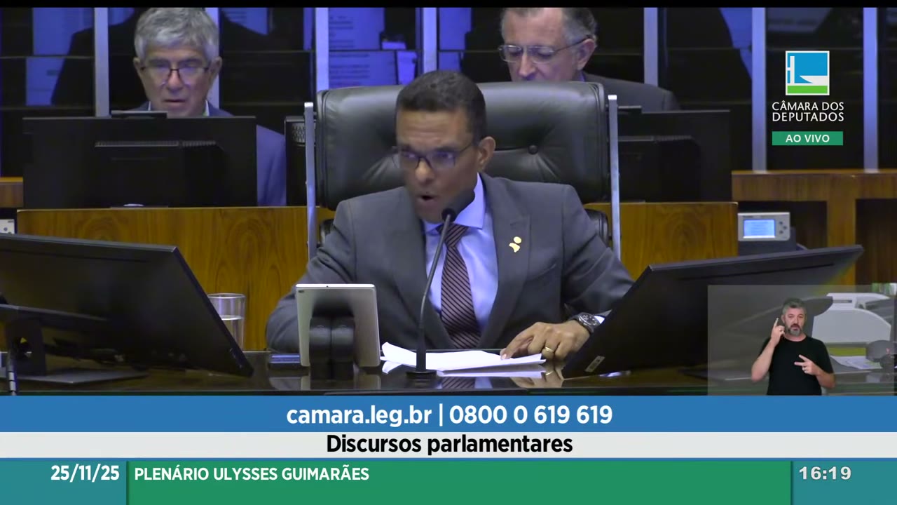 Vídeo do evento em 56:52