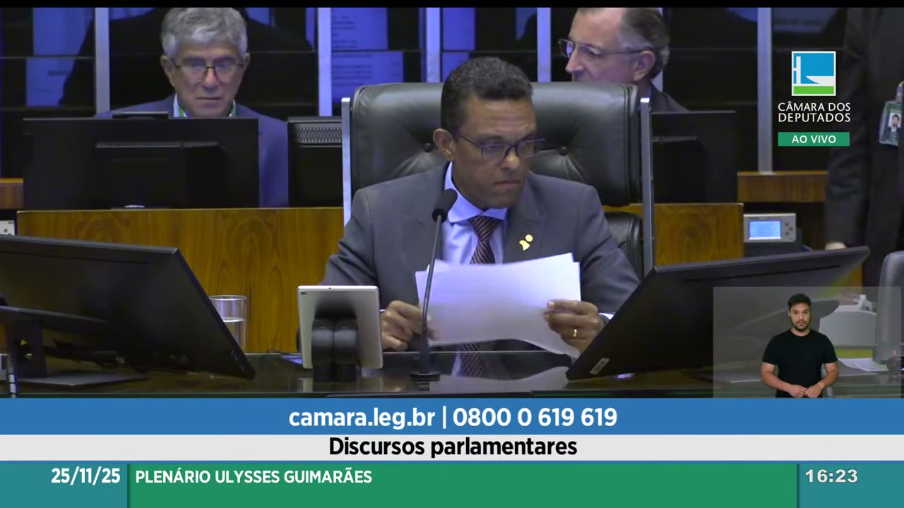 Vídeo do evento em 1:01:20
