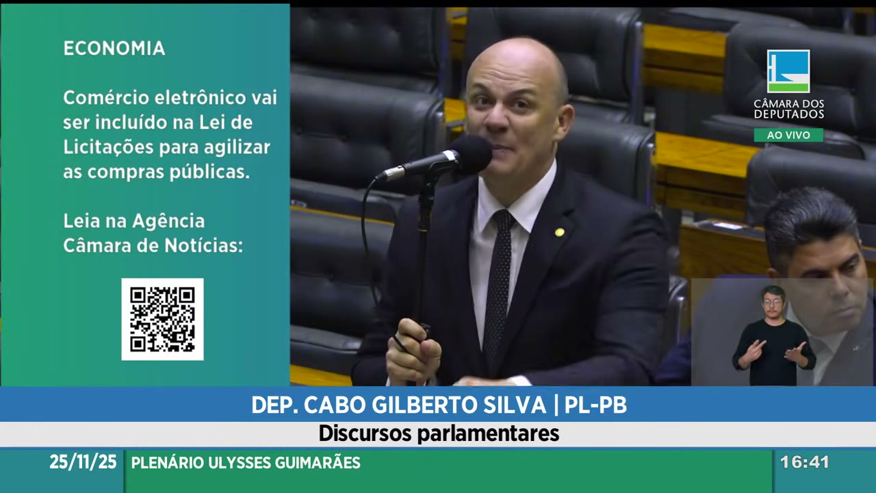 Vídeo do evento em 1:18:53
