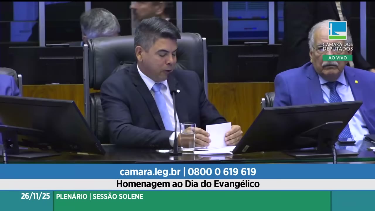 Vídeo do evento em 1:05:43