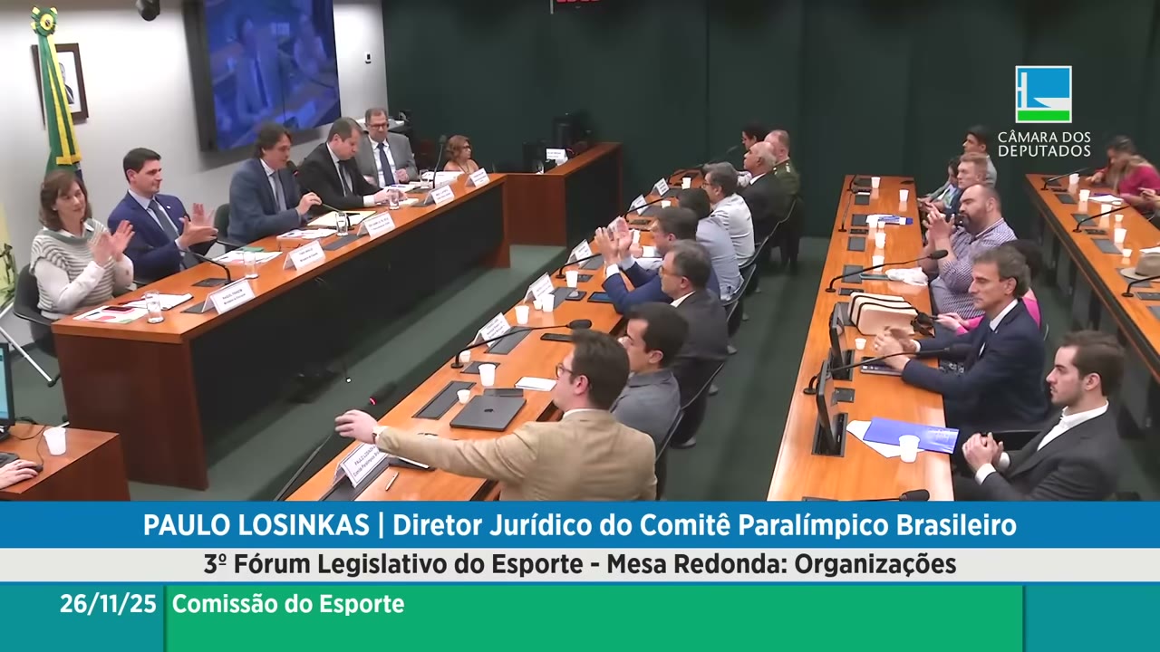 Vídeo do evento em 1:12:36