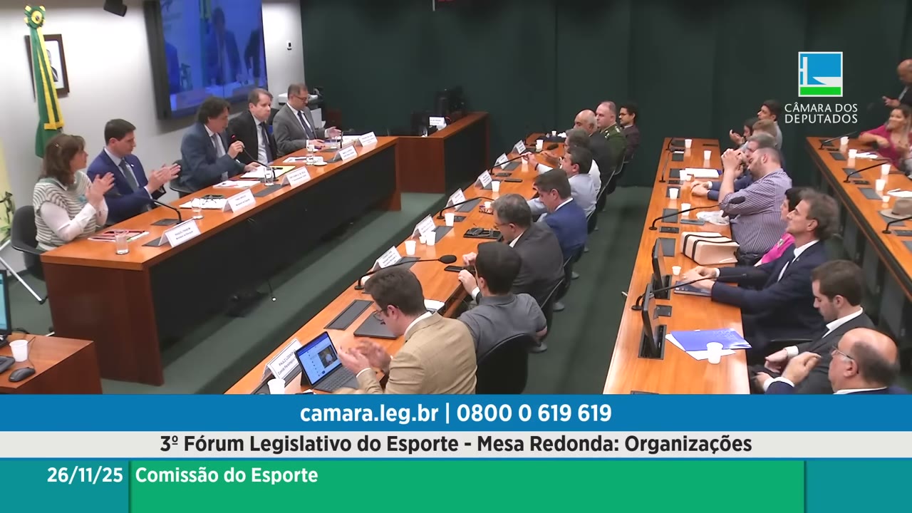 Vídeo do evento em 1:57:07
