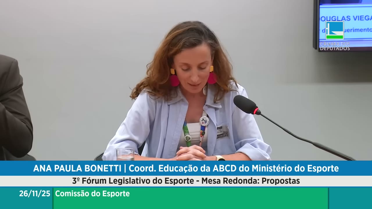 Vídeo do evento em 1:07:34