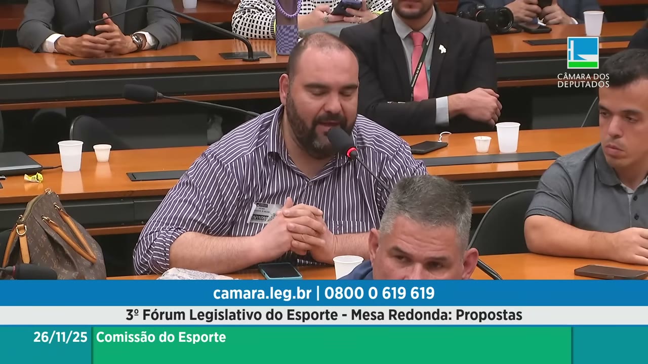 Vídeo do evento em 2:40:23