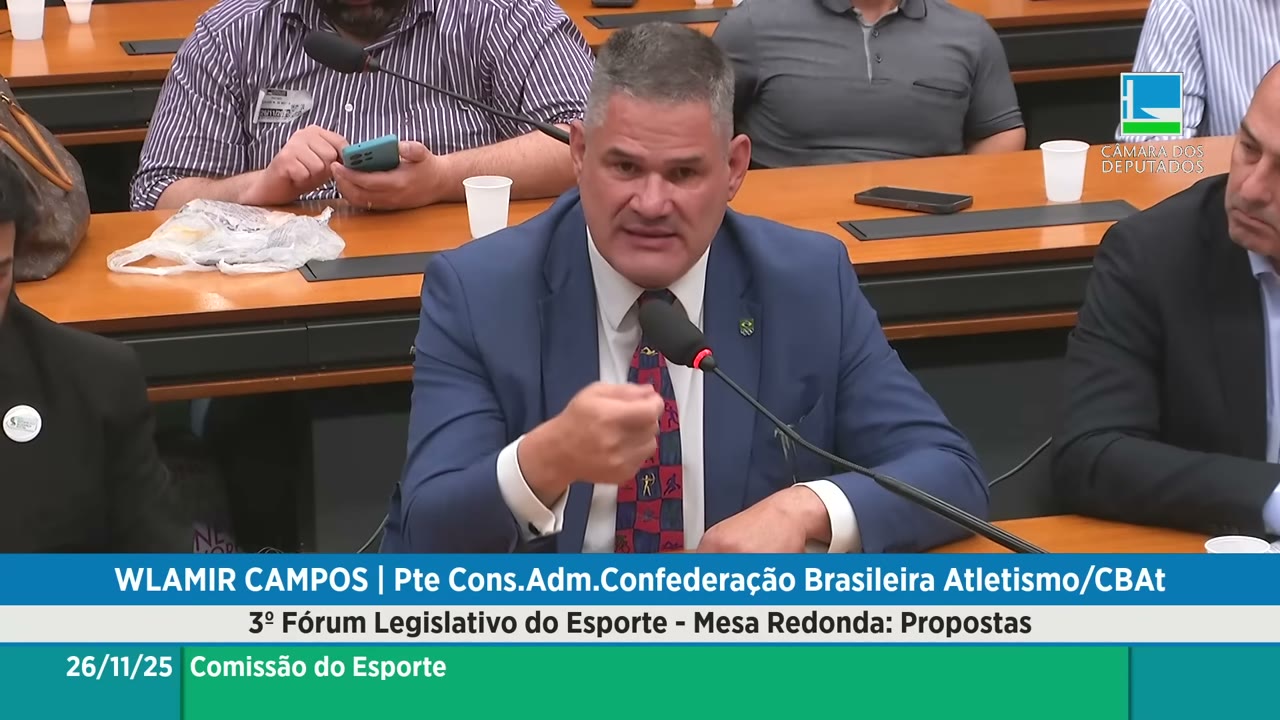 Vídeo do evento em 2:43:30