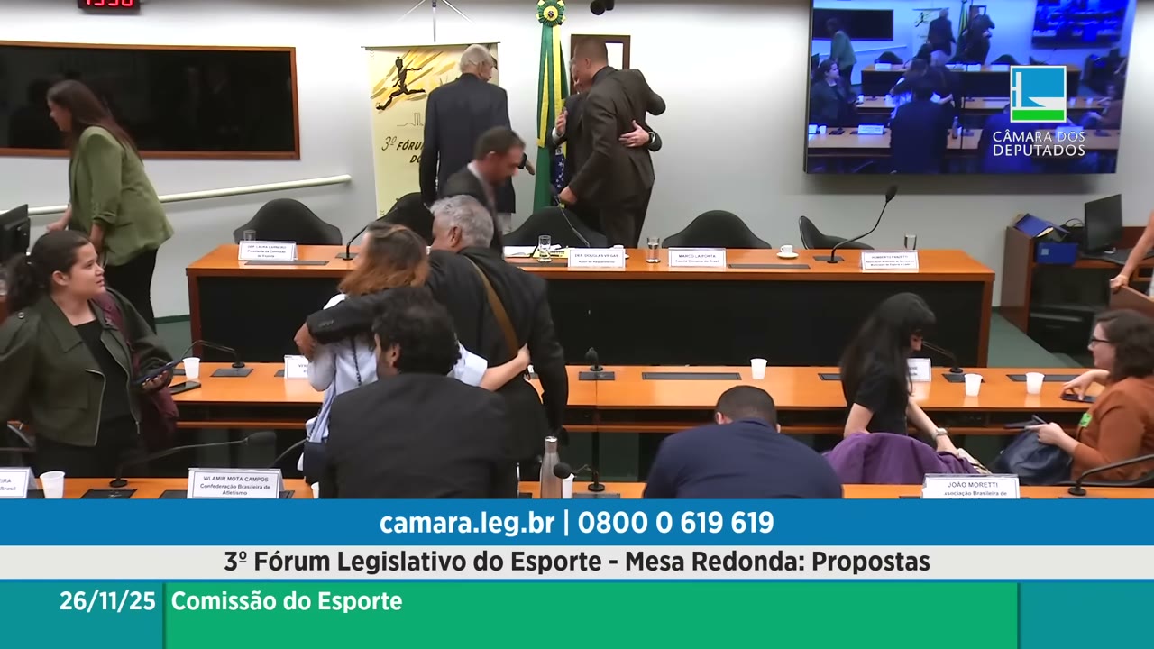 Vídeo do evento em 2:45:32