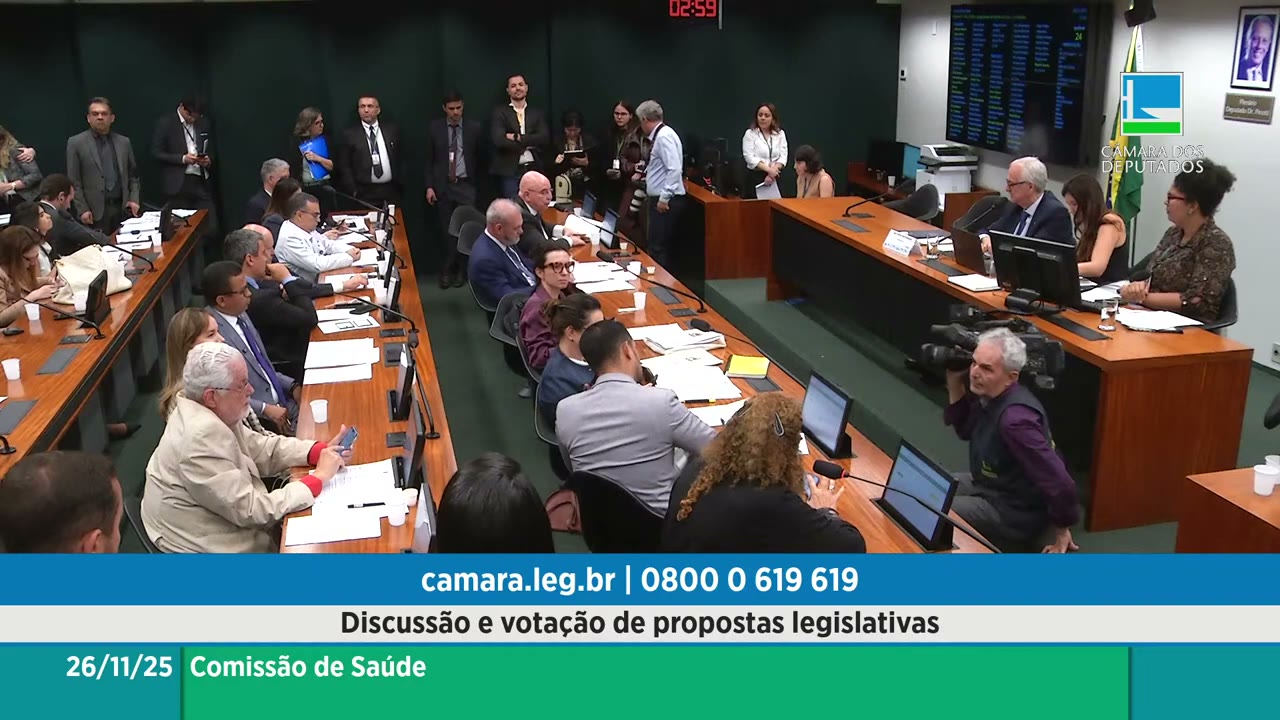 Vídeo do evento em 45:32