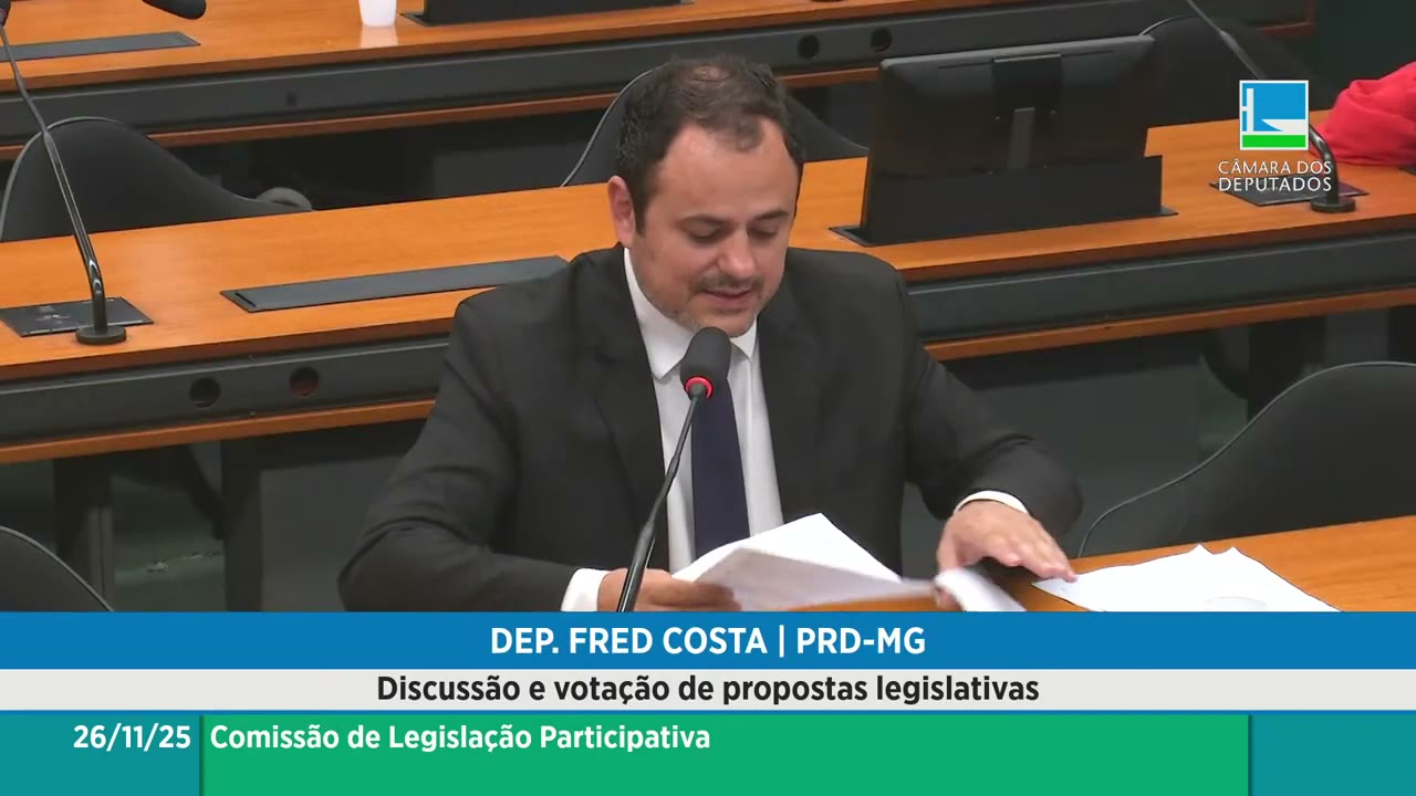 Vídeo do evento em 3:00