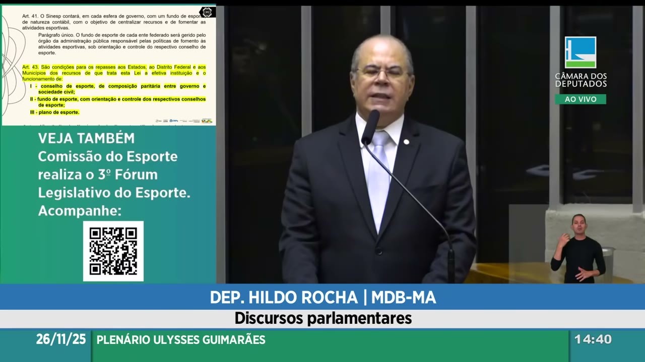 Vídeo do evento em 23:22