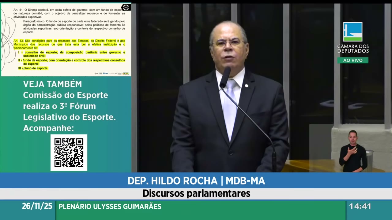 Vídeo do evento em 23:53