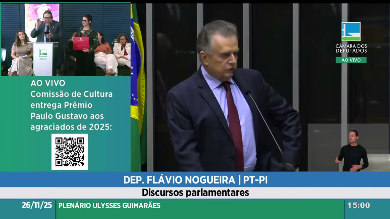 Vídeo do evento em 42:57