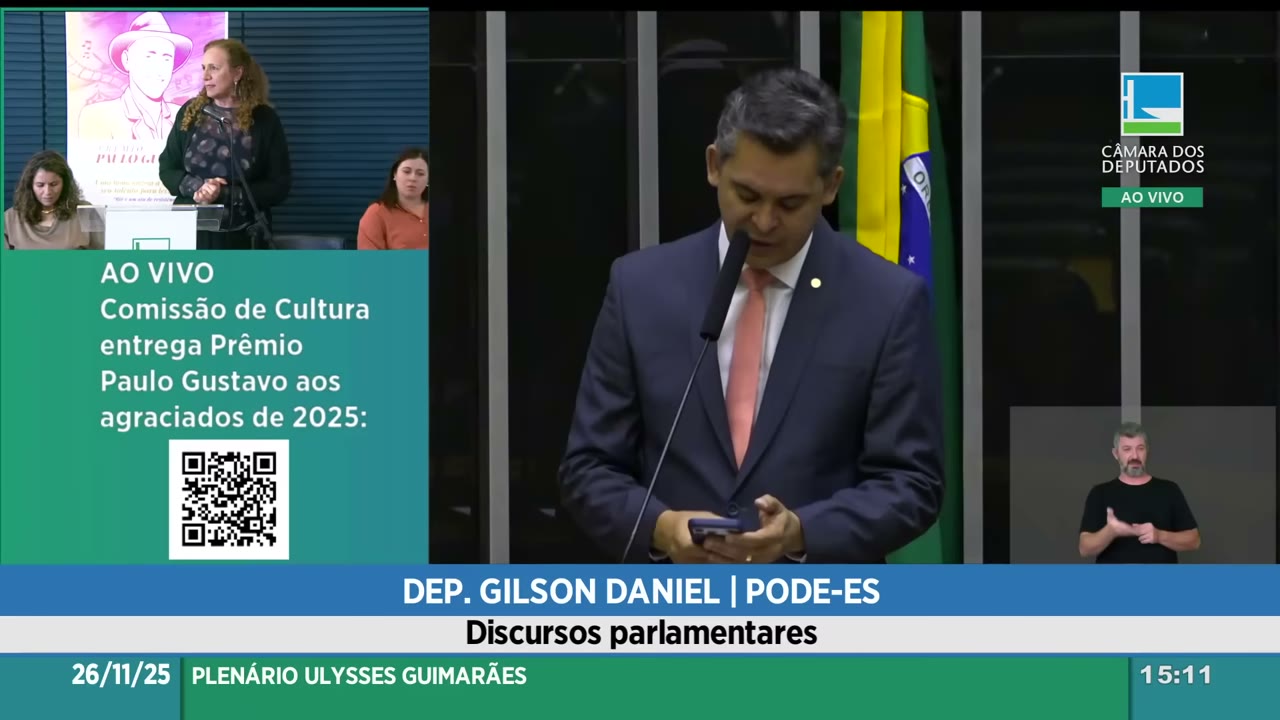 Vídeo do evento em 54:50