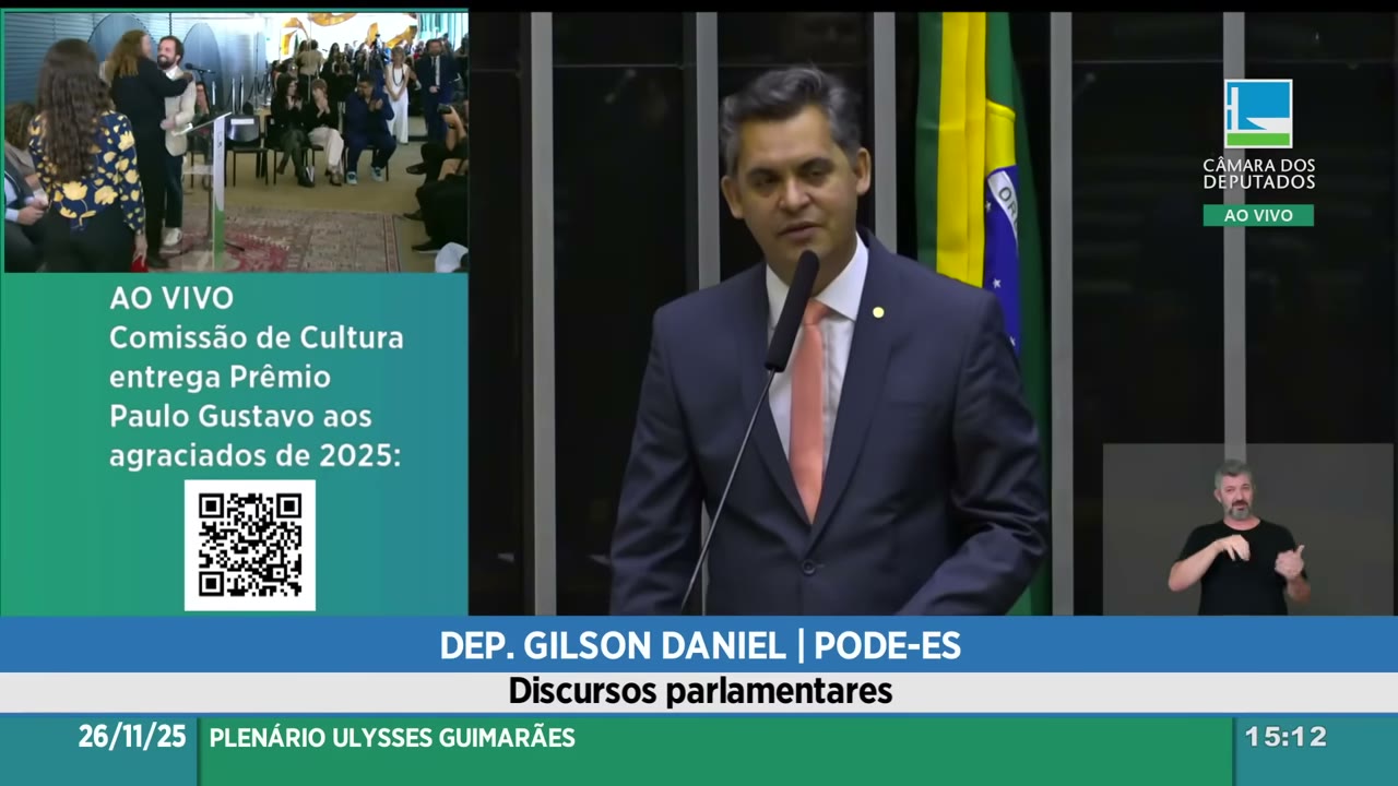 Vídeo do evento em 55:03